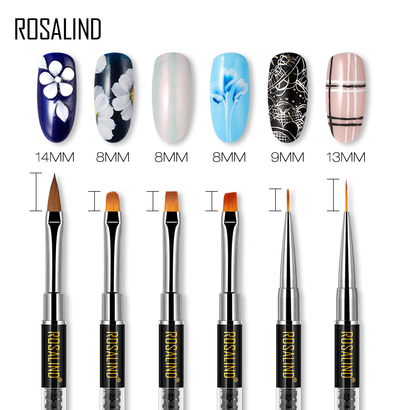 Gelé / Akryl och Nail Art penslar