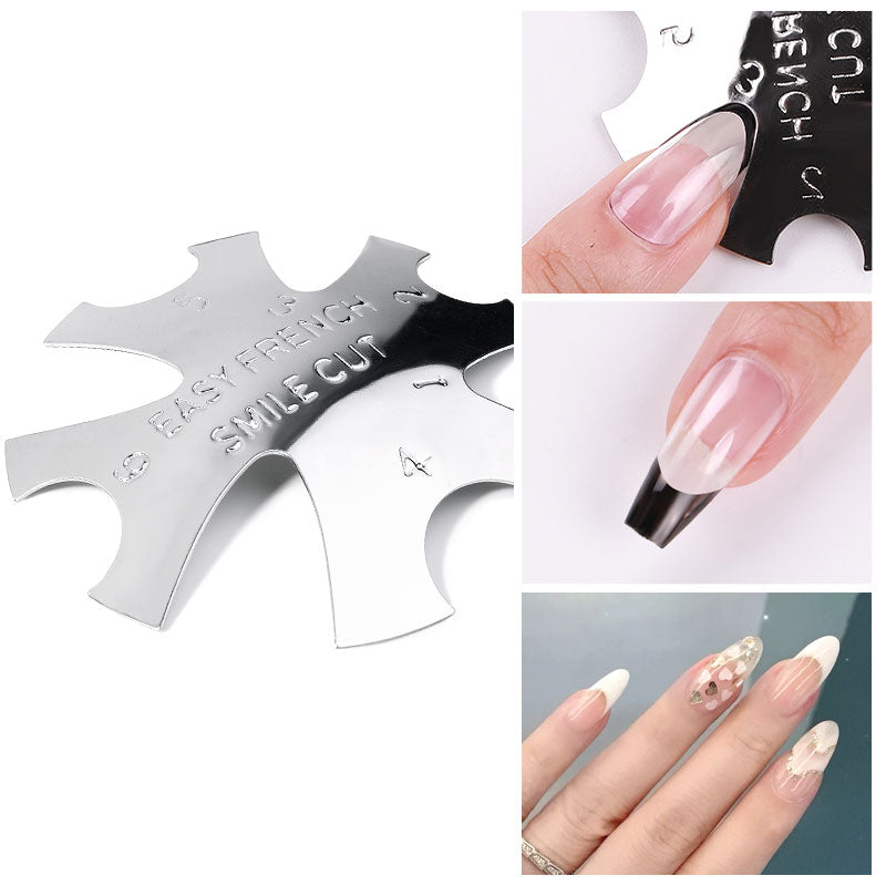 Nail Art / French Cut akrylpulver Smile Cut