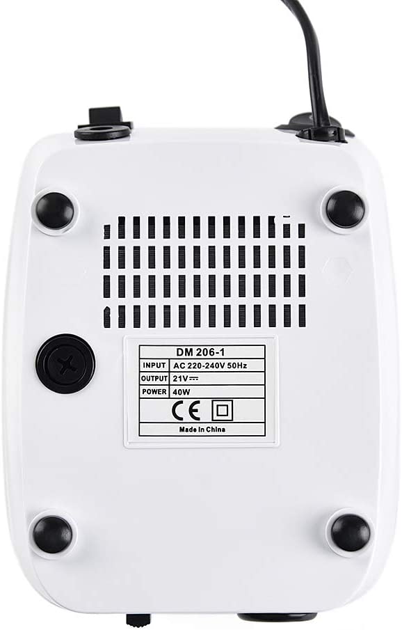 Professionell Elektrisk Nagelfil för Manikyr & Pedikyr med fotpedal 35000 RPM