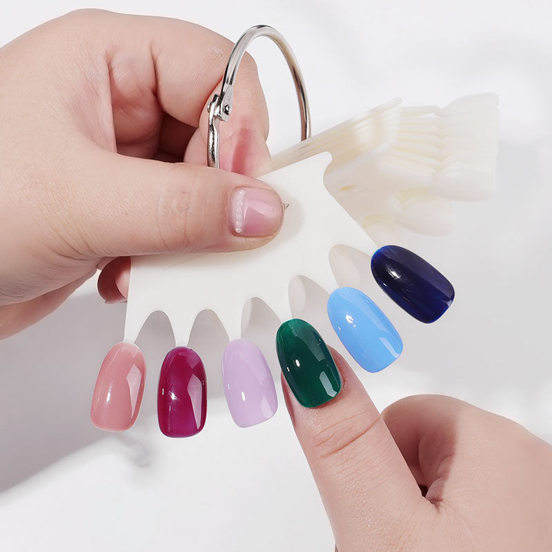 Visningstippar / Crown Shape False Nail Tips Display