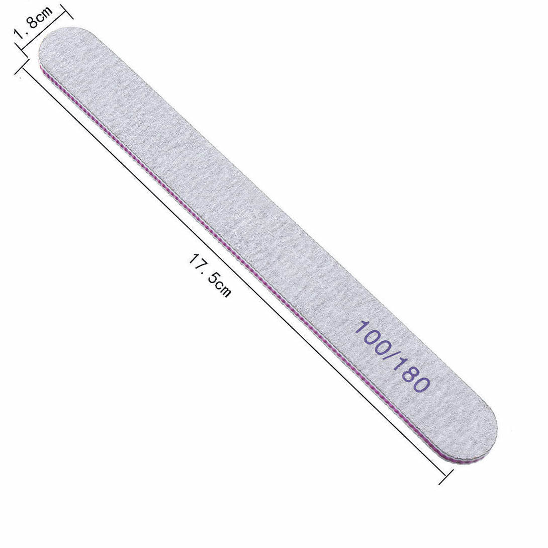 Dubbelsidig Nagelfil 100/180