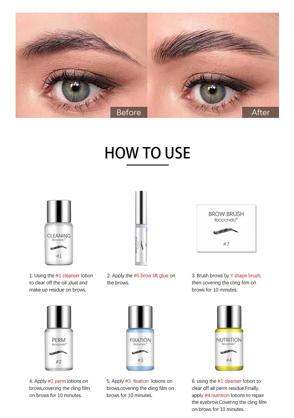 Brow Lift Kit - Relensers