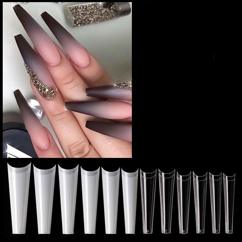 Coffin Nageltippar XXL 500 pack / Lösnaglar