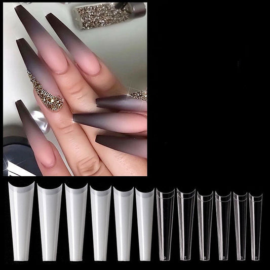 Coffin Nageltippar XXL 500 pack / Lösnaglar
