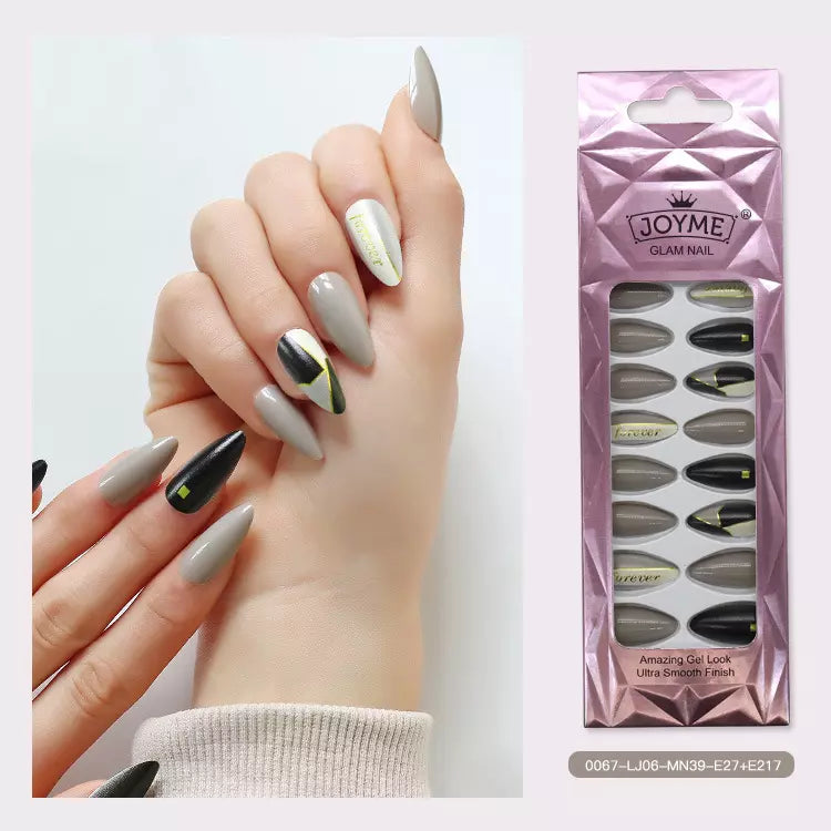 Lösnagel/ Almond False Nails 24Pcs