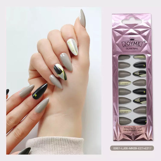 Lösnagel/ Almond False Nails 24Pcs