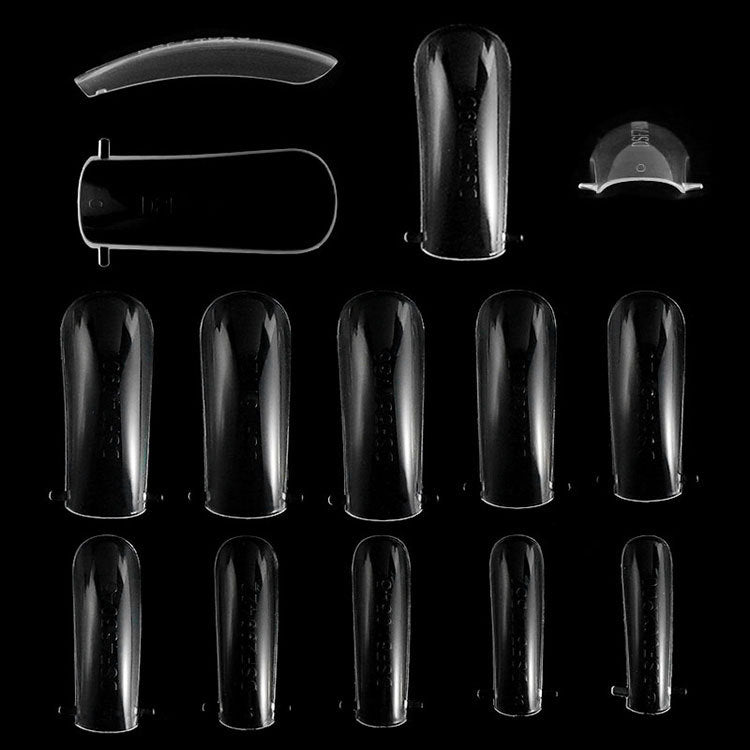 Nageltippar 100 pack Poly gel  / Lösnaglar Polygel