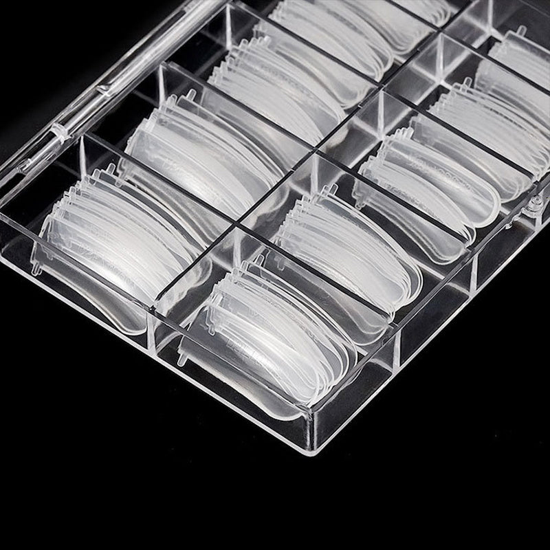 Nageltippar 100 pack Poly gel  / Lösnaglar Polygel