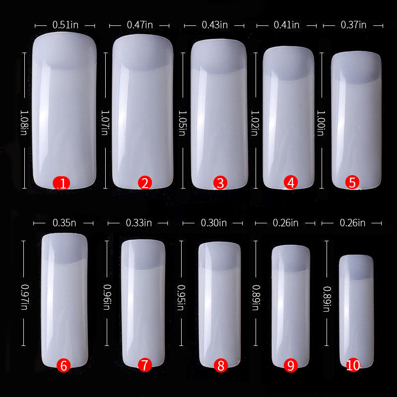 Nageltippar 500 pack / Lösnaglar