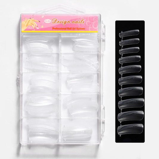 Nageltippar 100 pack Poly gel  / Lösnaglar Polygel