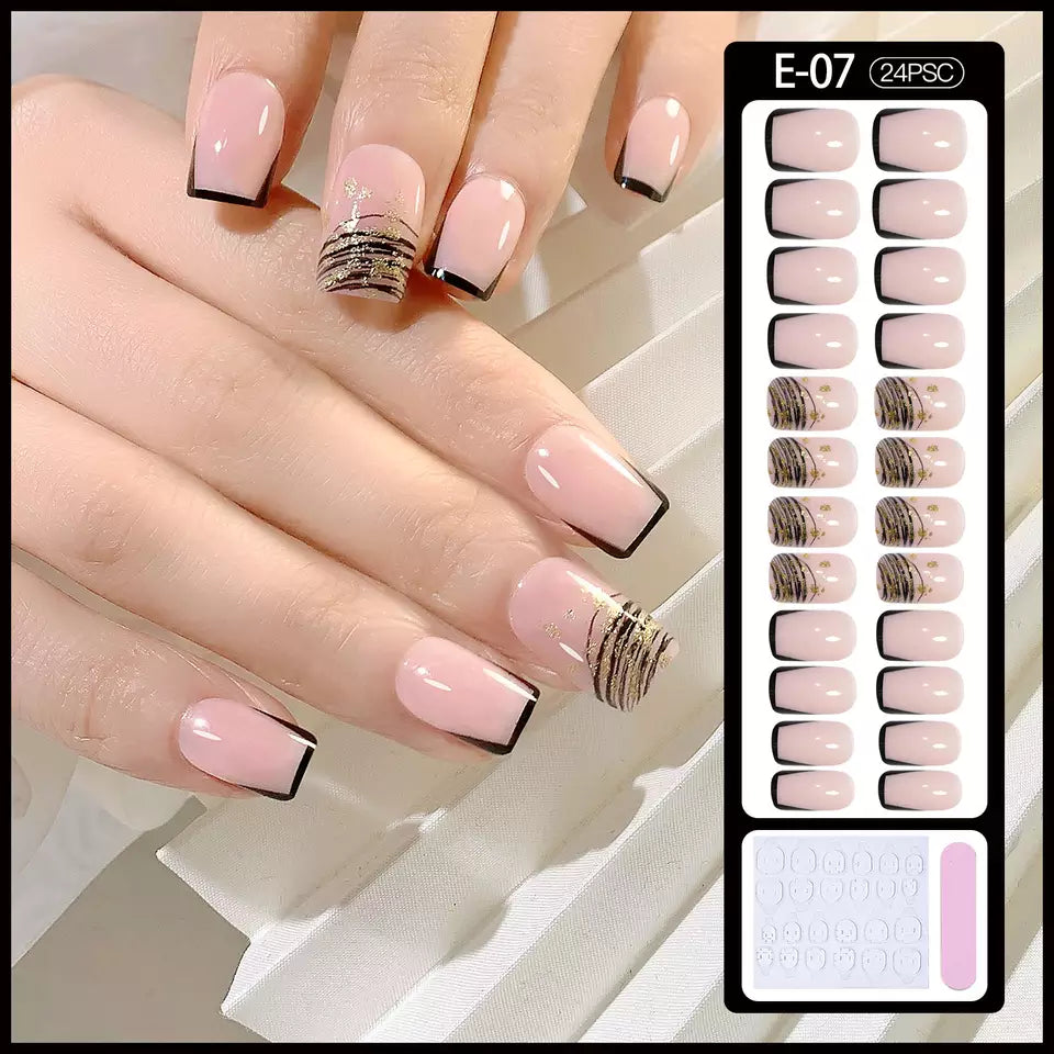 Short Square / False Nails 24Pcs